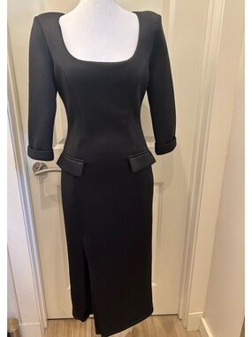 Black Halo | Dresses | Black Halo Kensington Green Cuffed Sleeve Aline Dress | Poshmark Black Halo | Dresses | Black Halo Kensington Green Cuffed Sleeve Aline Dress | Poshmark